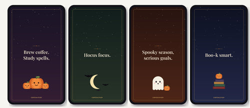 Preview of the Halloween wallpapers