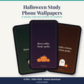 Halloween Study Wallpapers by Cortexa Study – 8 phone lock screens